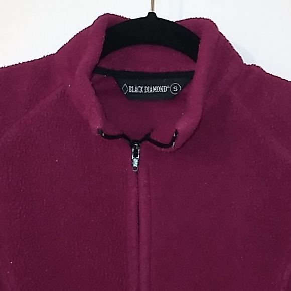 Raspberry Fleece Zip-Up - Picture 2 of 6